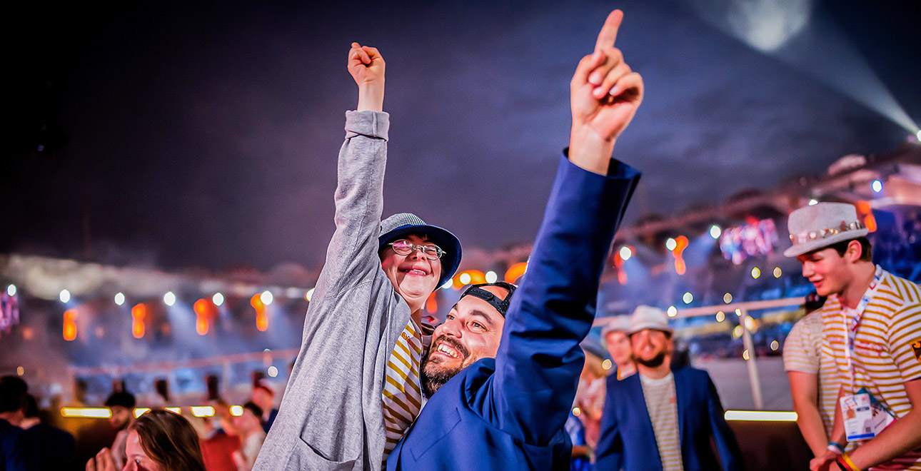 Freude Anerkennung Begegnung